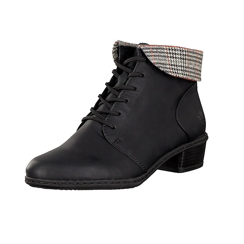 Botins Rieker Y0711-00 Para Mulher - Pretas